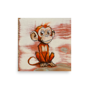 monkey poster